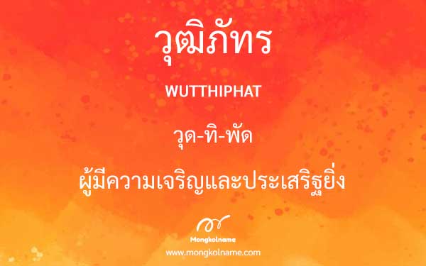 วุฒิภัทร